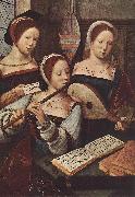 MASTER of Female Half-length Concert of Women sg oil painting reproduction